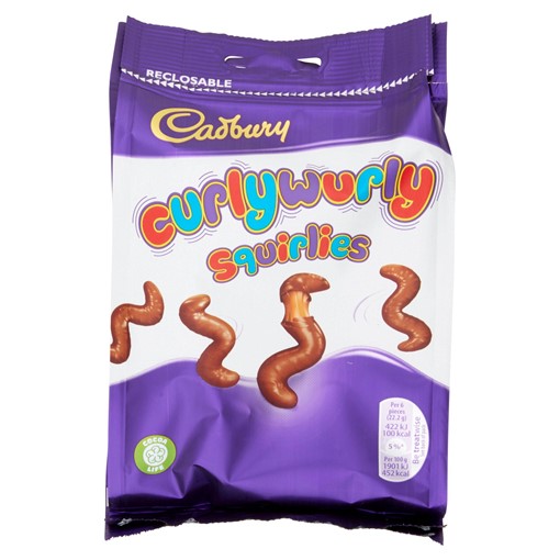 Picture of Cadbury Curly Wurly Squirlies Bag 110g