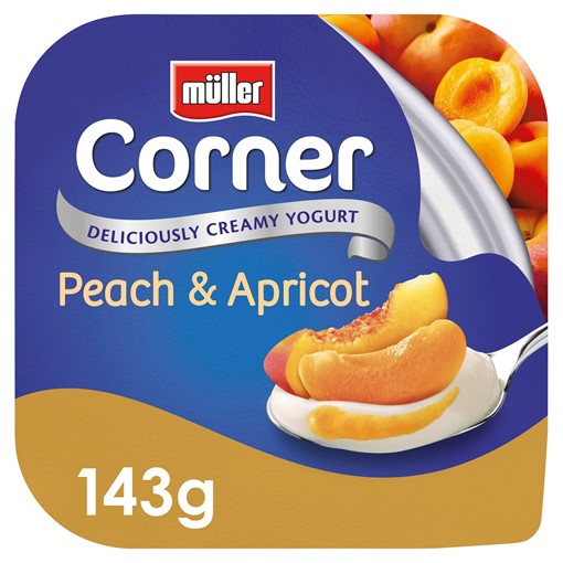 Picture of Muller Corner Peach and Apricot Yogurt 143g