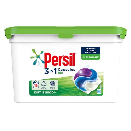 Picture of Persil Bio Laundry Washing Capsules 15 Wash