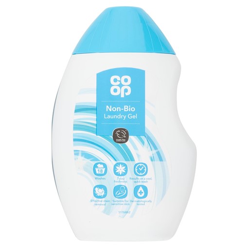 Picture of Co Op Non-Bio Laundry Gel 18 Washes 540ml