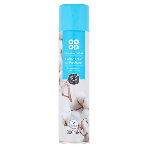 Picture of Co-op Cotton Fresh Air Freshener 300ml