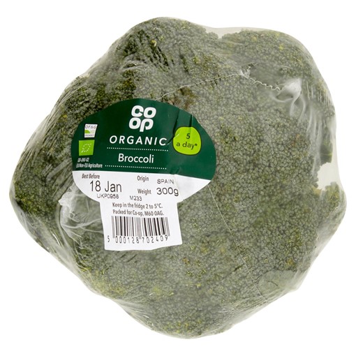 Picture of Co-op Organic Broccoli 300g