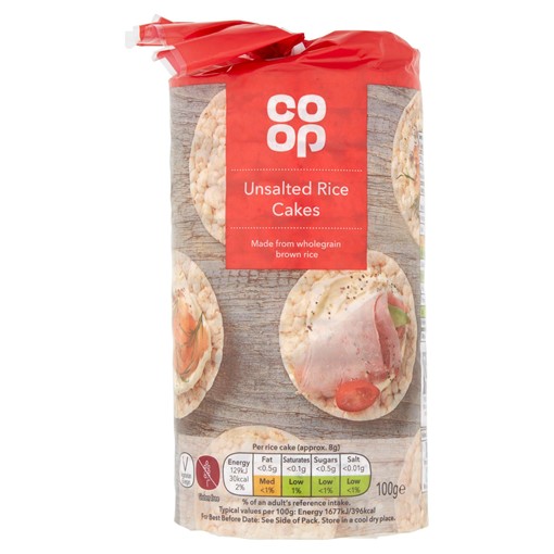 Picture of Co-op Unsalted Rice Cakes 100g