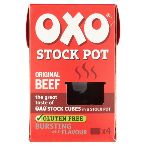 Picture of OXO Original Beef Stock Pots 4 x 20g