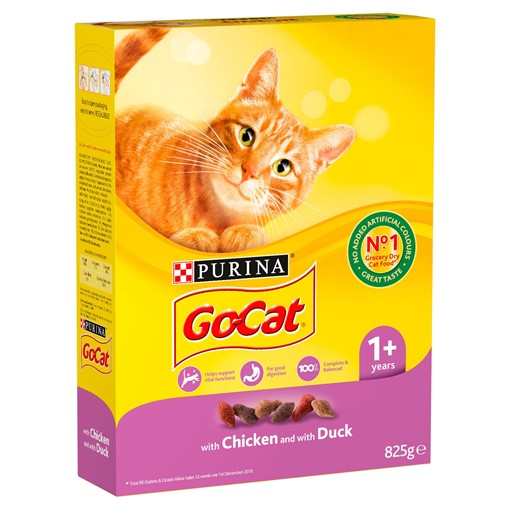 Picture of Go-Cat® with Duck and Chicken Mix Dry Cat Food 750g