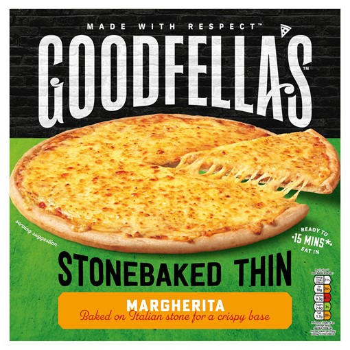 Picture of Goodfella's Stonebaked Thin Crust Margherita Pizza 345g