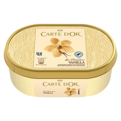 Picture of Carte D'or Vanilla Ice Cream Tub 1000 ml