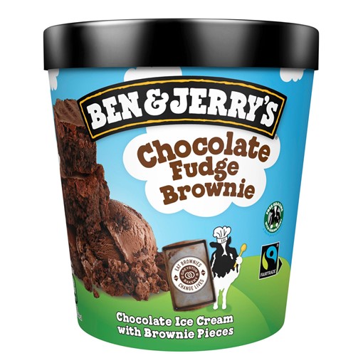 Picture of Ben & Jerry's Chocolate Fudge Brownie Ice Cream 465 ml