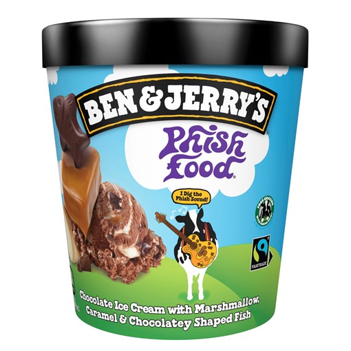 Picture of Ben & Jerry's Phish Food Ice Cream 465 ml