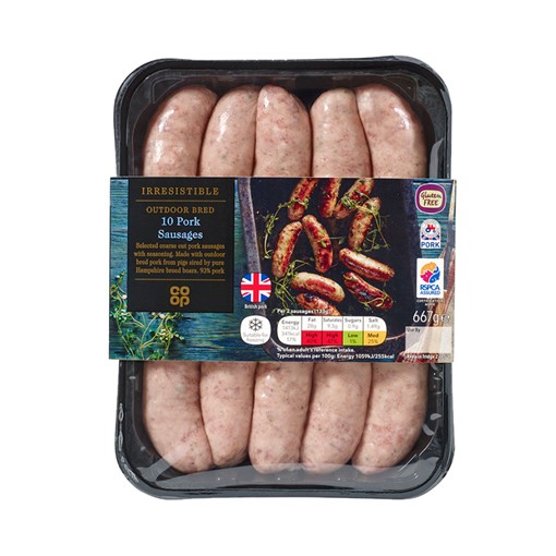 Picture of Co-op Irresistible Pork Sausage 667