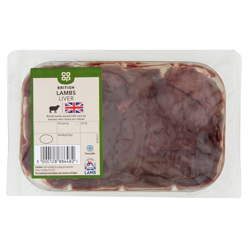 Picture of Co-op British Lambs Liver