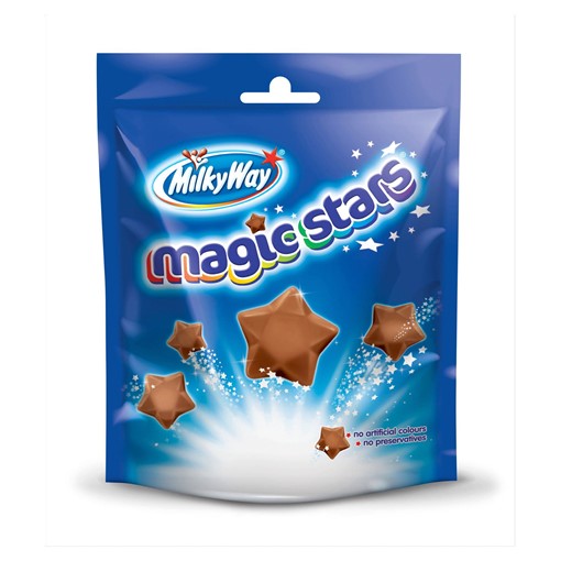 Picture of Milky Way Magic Stars Chocolate Pouch Bag 100g