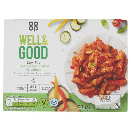 Picture of Co-op Well & Good Roasted Vegetable Arrabiata 380g