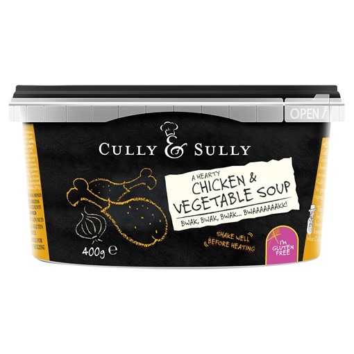 Picture of Cully & Sully A Hearty Chicken & Vegetable Soup 400g