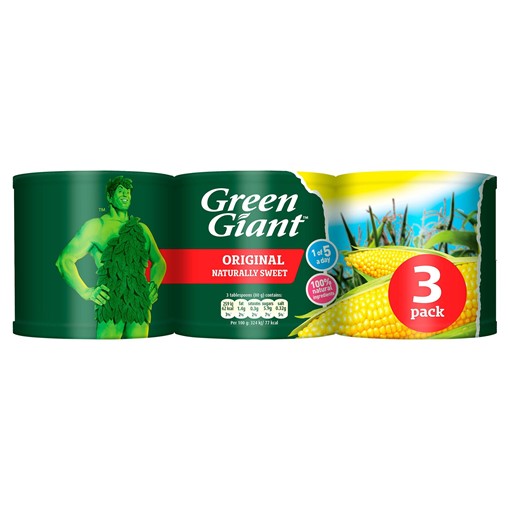 Picture of Green Giant Original Naturally Sweet 3 x 340g