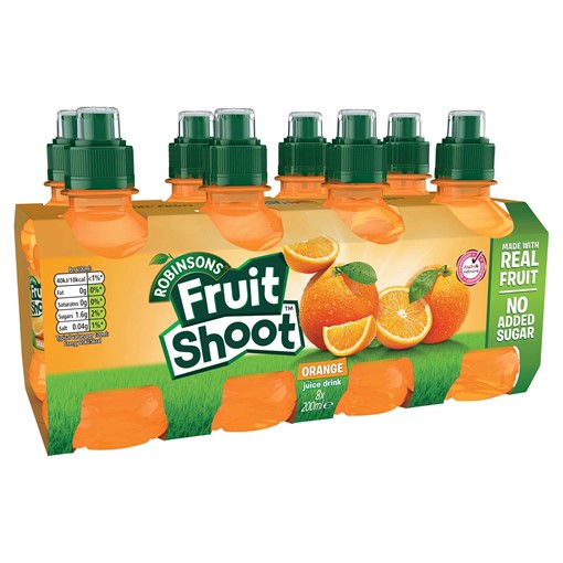Picture of Fruit Shoot Orange Kids Juice Drink 8 x 200ml