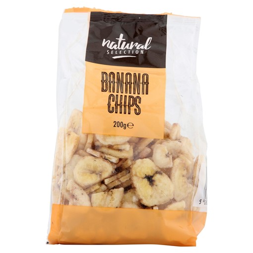 Picture of Natural Selection Banana Chips 200g