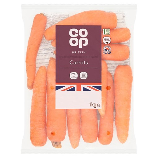 Picture of Co-op Carrots 1KG