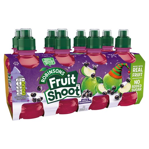 Picture of Robinsons Fruit Shoot Apple & Blackcurrant Kids Juice Drink 8 x 200ml