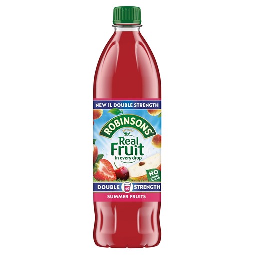 Picture of Robinsons Double Strength Summer Fruits No Added Sugar Fruit Squash 1L