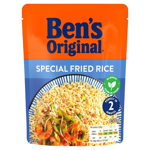 Picture of Bens Original Special Fried Microwave Rice 250g
