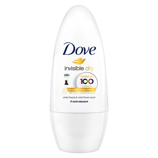 Picture of Dove Invisible Dry Anti-perspirant Roll-On 50 ml
