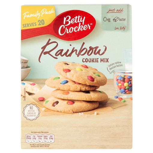 Picture of Betty Crocker Rainbow Cookie Mix 495g