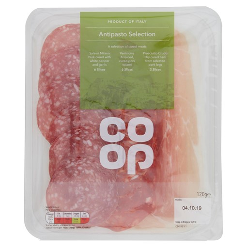 Picture of Co-op Antipasti Selection 120g