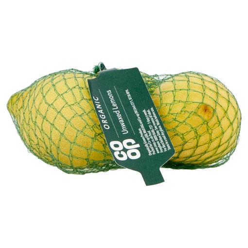 Picture of Co-op Organic Unwaxed Lemons