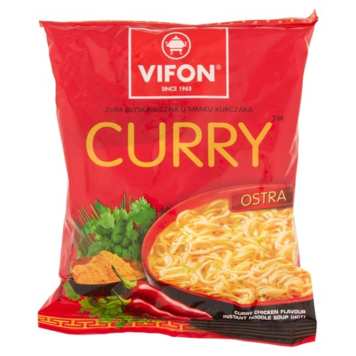 Picture of Vifon Curry Chicken Flavour Instant Noodle Soup 70g