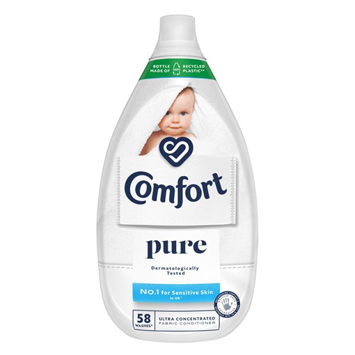 Picture of Comfort Pure Ultra-Concentrated Fabric Conditioner 58 Wash 870 ml