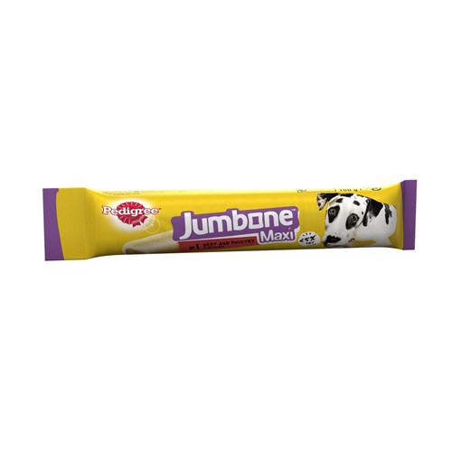 Picture of Pedigree Jumbone Maxi Adult Large Dog Treat Beef & Poultry 1 Chew 180g