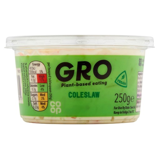 Picture of Co-op GRO Coleslaw 250g