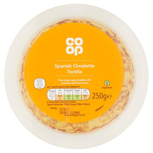 Picture of Co-?? Spanish Omelette Tortilla 250g