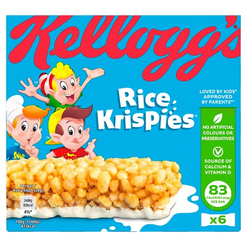 Picture of Kellogg's Rice Krispies 6 x 20g (120g)