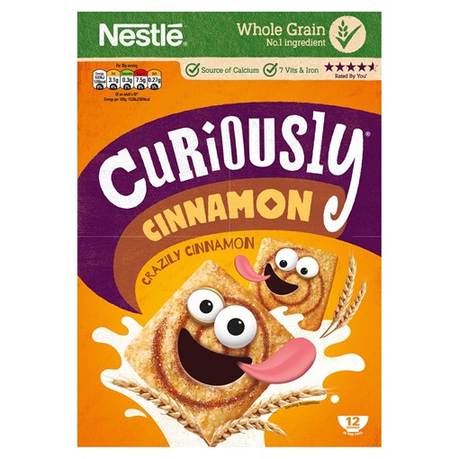 Picture of Nestlé Curiously Cinnamon 375g