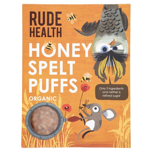 Picture of Rude Health Organic Honey Spelt Puffs 175g