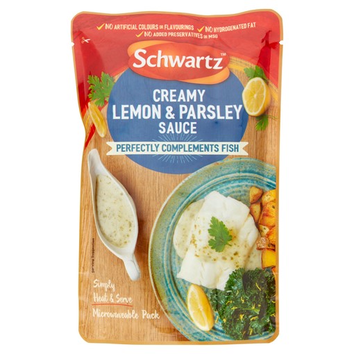 Picture of Schwartz Creamy Lemon & Parsley Sauce 300g