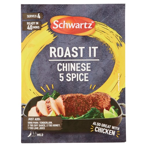 Picture of Schwartz Roast It Chinese 5 Spice Recipe Mix 25g