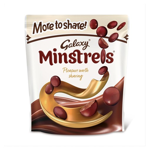 Picture of Galaxy Minstrels Chocolate More to Share Pouch Bag 240g