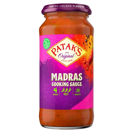 Picture of Patak's Madras Curry Sauce 450g