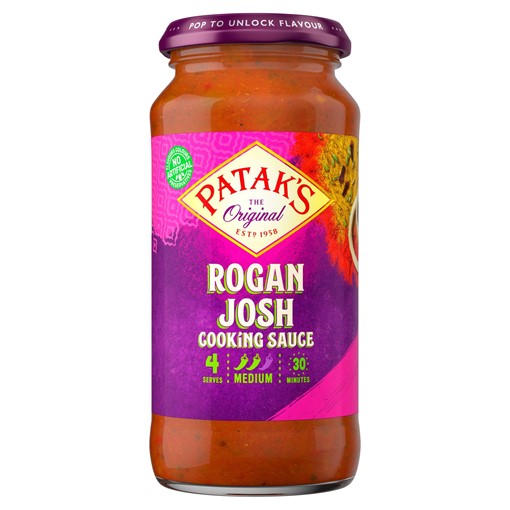 Picture of Patak's Rogan Josh Cooki?ng Sauce 450g