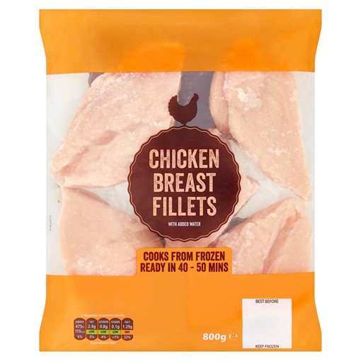 Picture of Chicken Breast Fillets with Added Water 800g