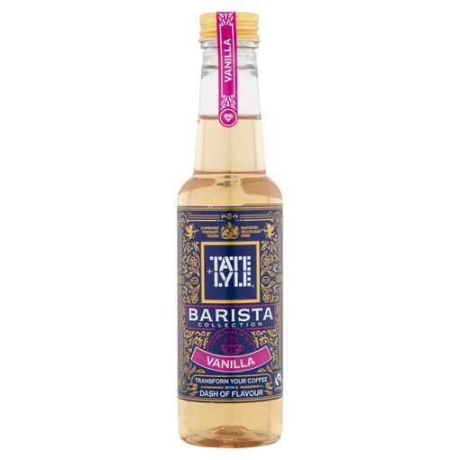 Picture of Tate & Lyle Vanilla Coffee Syrup 250ml