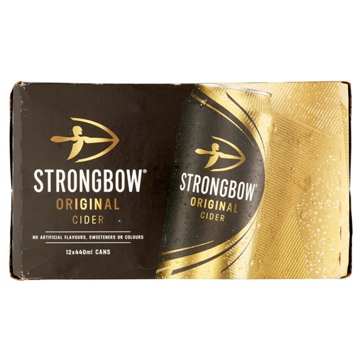 Picture of Strongbow Original Cider 12 x 440ml Cans