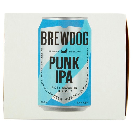 Picture of BrewDog Punk Post Modern Classic IPA 4 x 330ml
