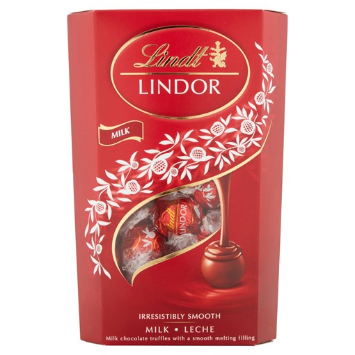 Picture of Lindt Lindor Milk Chocolate Truffles Box 337g