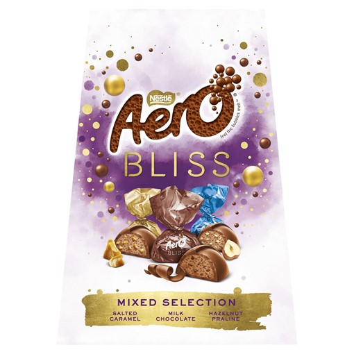 Picture of Aero Bliss Mix Milk Chocolate Sharing Box 177g