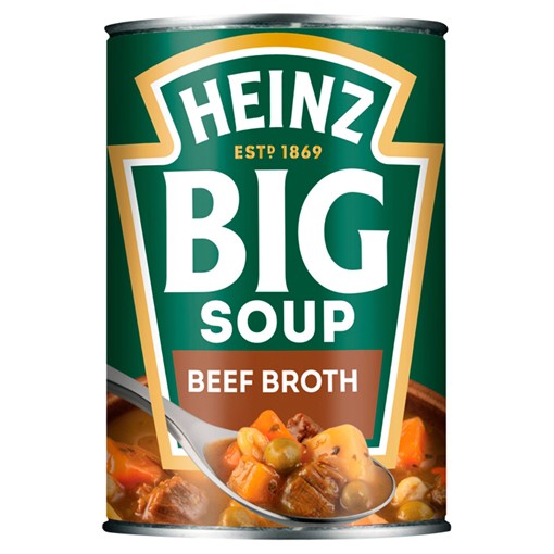 Picture of Heinz Big Soup Beef Broth 400g