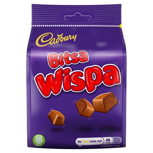 Picture of Cadbury Bitsa Wispa Chocolate Bag 110g